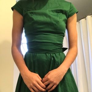 DRESSYSTAR GREEN DRESS!